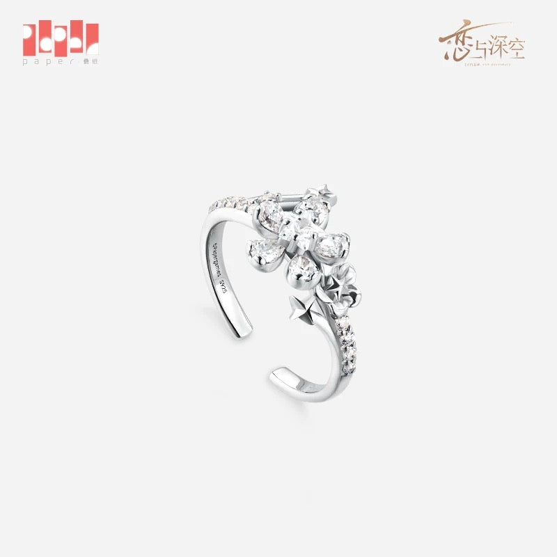 PREORDER - Love and Deepspace Paper Games Official Goods Witnessed by Deepspace Wedding Rings - dispatch March 2026