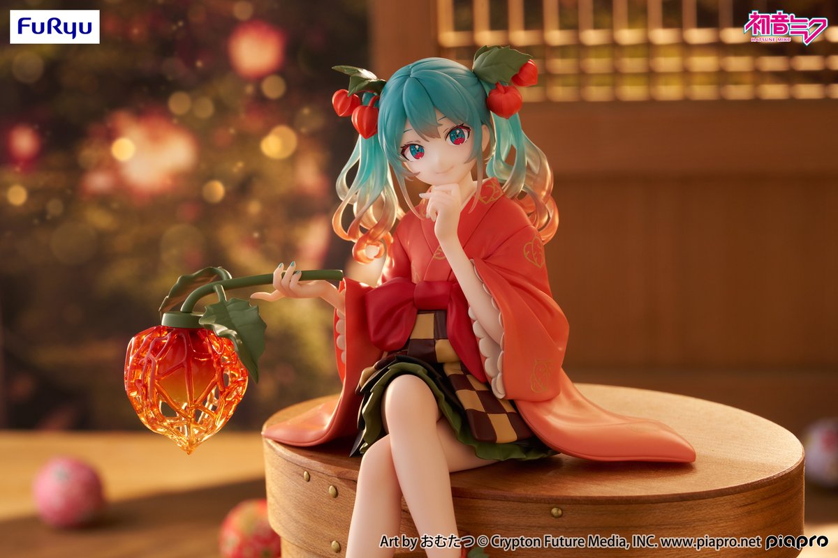 AVAILABLE ON  REQUEST - Flower Fairy Miku Omutatsu noodle topper figure 2025