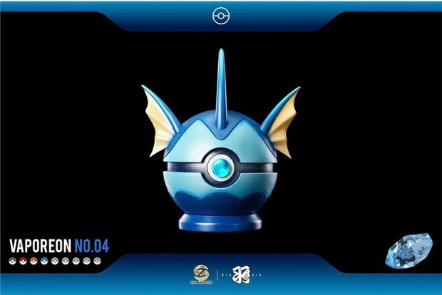 Vaporeon 1:1 Resin Pokeball Figure from HZ Studios