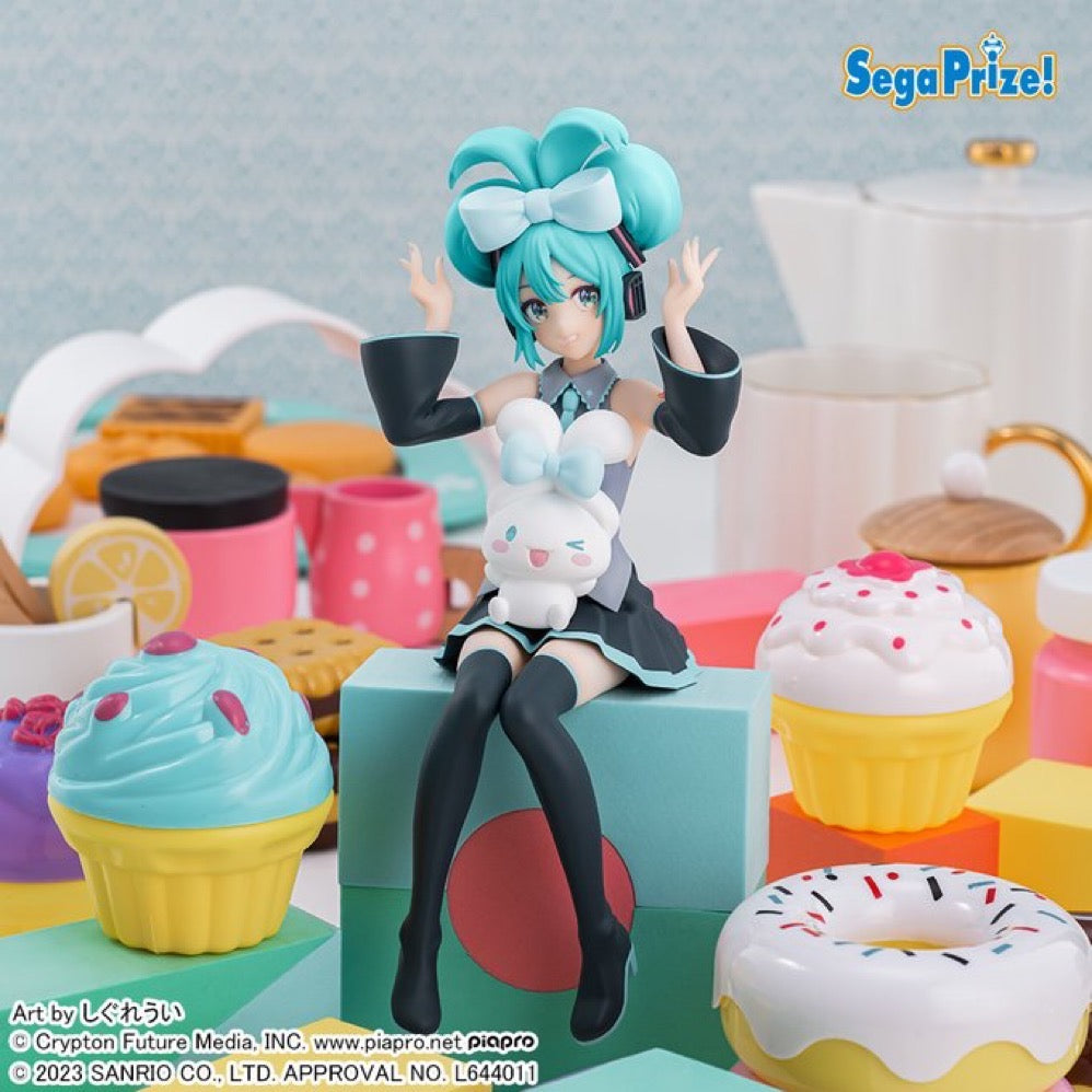 Piapro Characters - Hatsune Miku - Hatsune Miku x Cinnamoroll - Premium Chokonose Figure from Sega