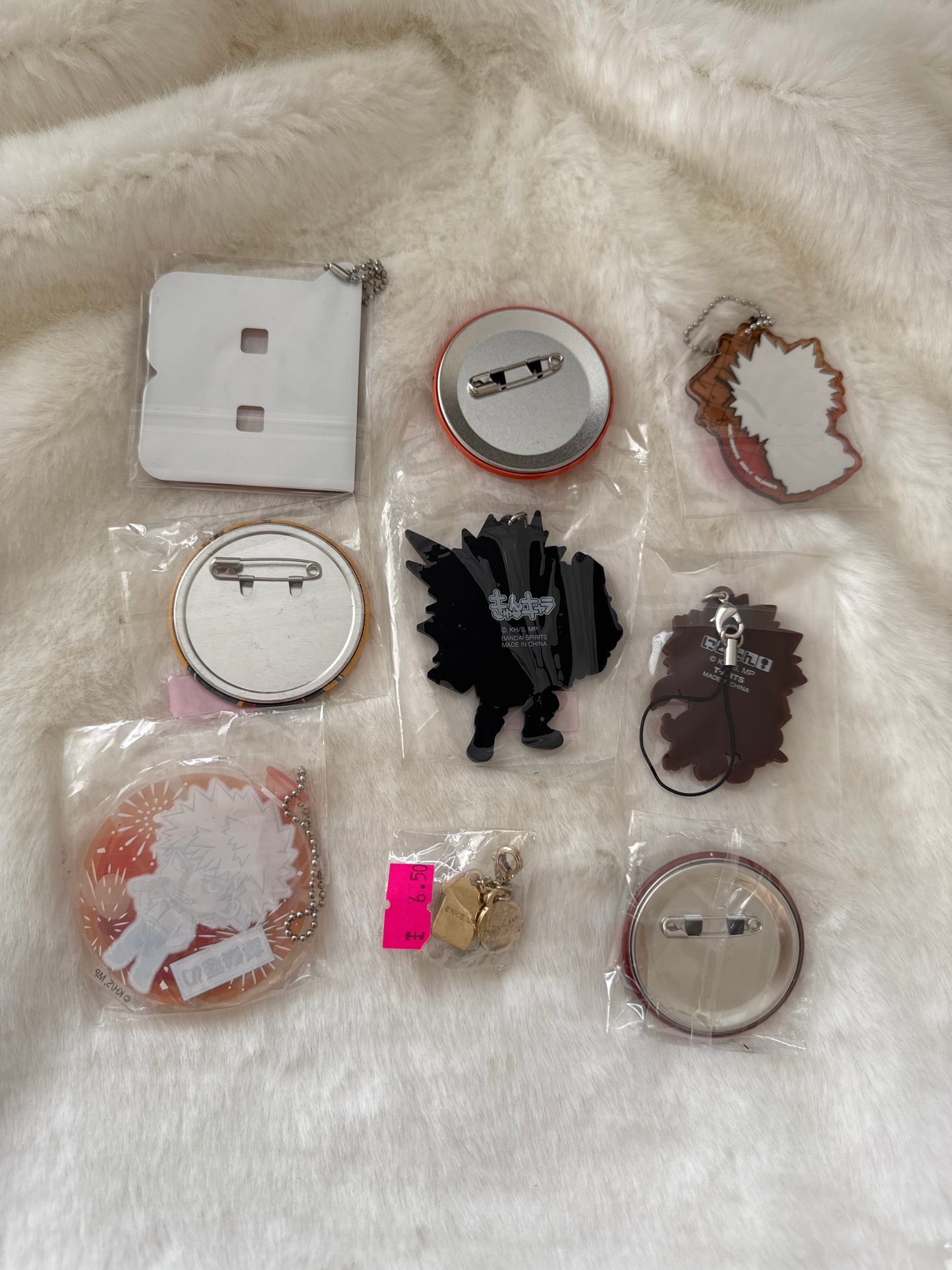 SALE - My Hero Academia Bakugo Strap and Badge Bundle