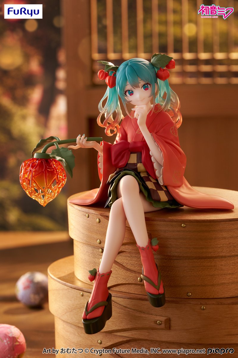 AVAILABLE ON  REQUEST - Flower Fairy Miku Omutatsu noodle topper figure 2025