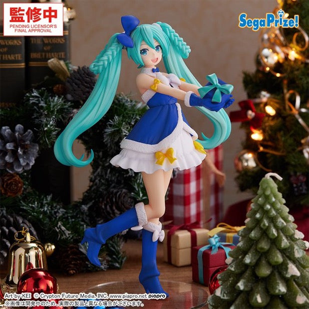 PREORDER - 50% NON REFUNDABLE deposit for Hatsune Miku - High Premium Figure - Sapphire Christmas Ver - December 2026