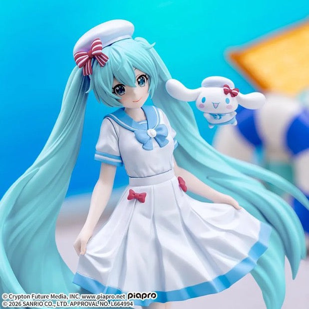 PREORDER - 50% NON REFUNDABLE deposit for Hatsune Miku x Cinnamoroll - XStellar - Summer ver. - August 2026