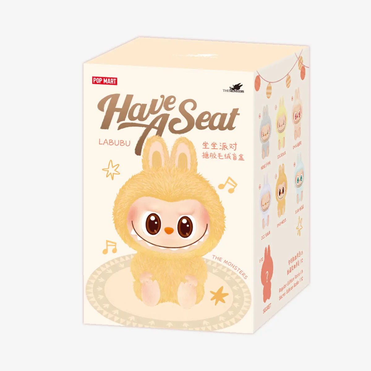 The Monsters Labubu - Have a Seat Vinyl Plush