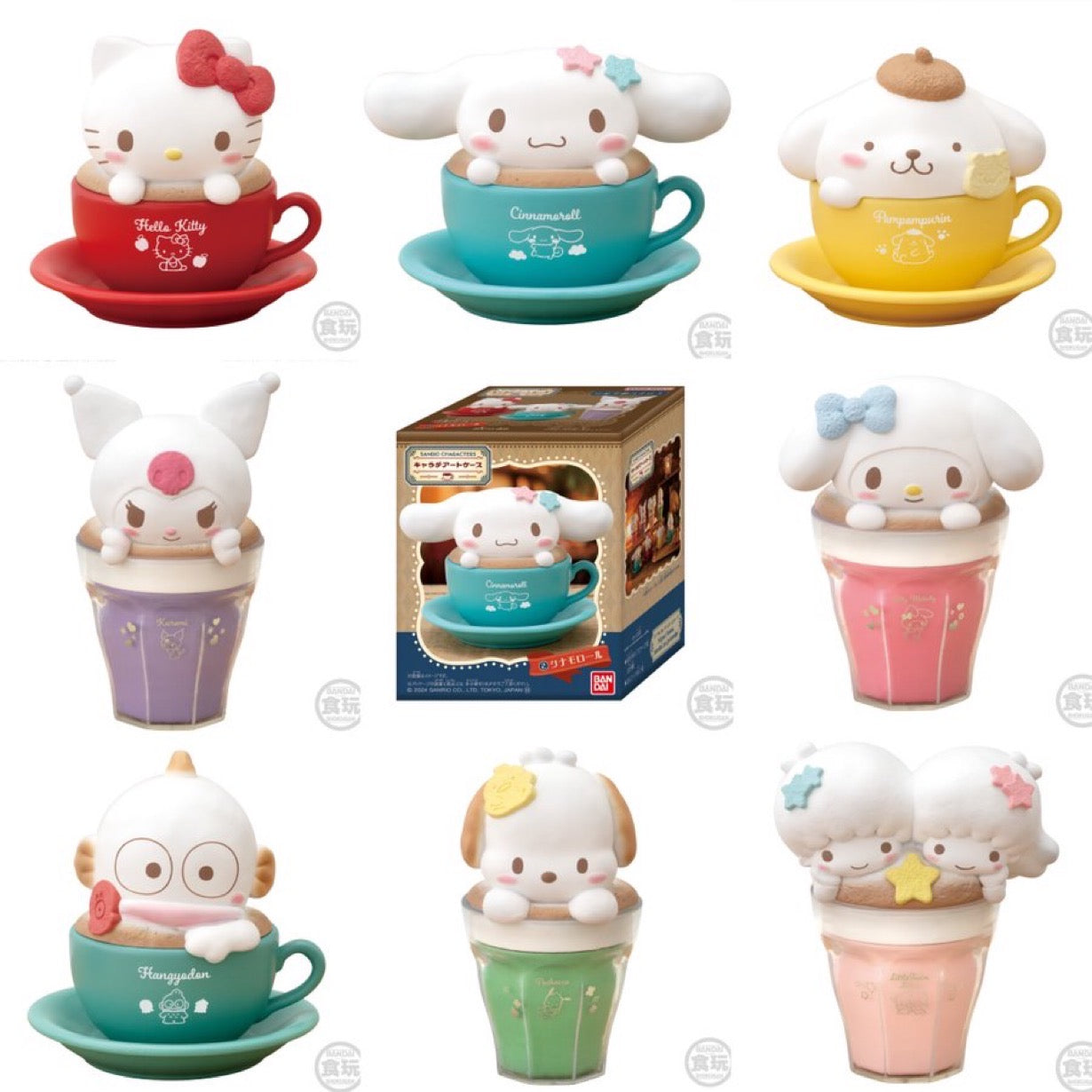 SALE - Chalatte Art Case Sanrio Figures