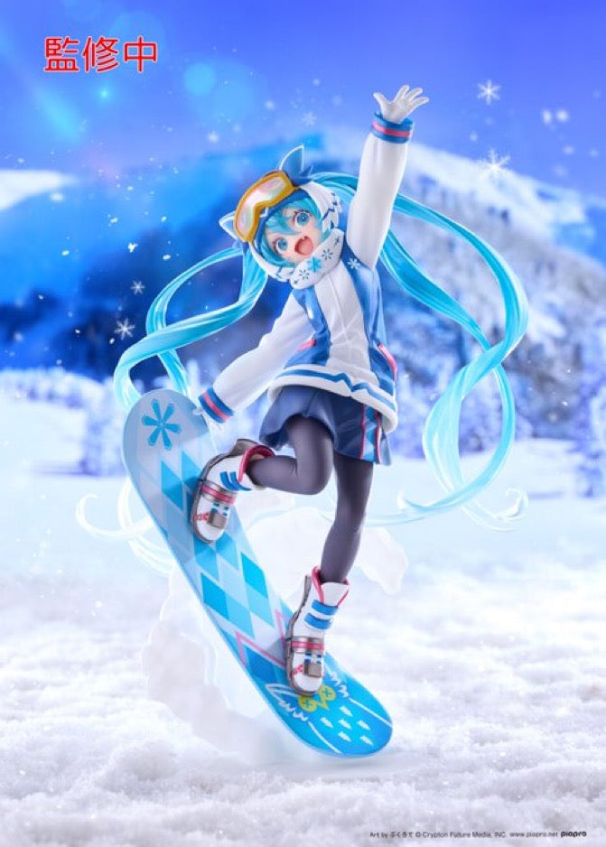 PREORDER - 50% NON REFUNDABLE deposit for Hatsune Miku - Artist MasterPiece+ - Snow Miku All Stars, 2016 ver Figure from Taito - December 2026