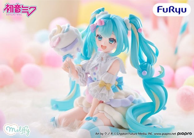 PREORDER - 50% NON REFUNDABLE deposit for Hatsune Miku - Melffy - Cotton Candy Figure - November 2026