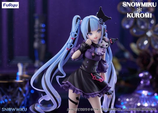 PREORDER - 50% NON REFUNDABLE deposit for Snow Miku x Kuromi - Trio-Try-iT Figure - Milk ver. - March 2026