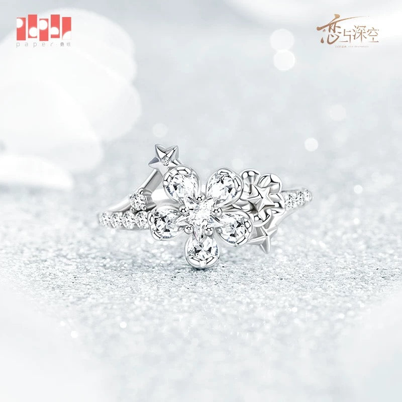PREORDER - Love and Deepspace Paper Games Official Goods Witnessed by Deepspace Wedding Rings - dispatch March 2026