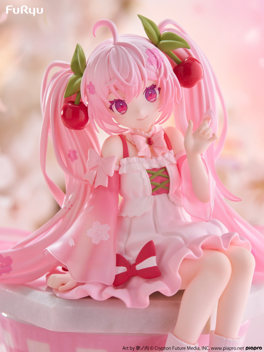 Sakura Miku noodle topper figure 2025