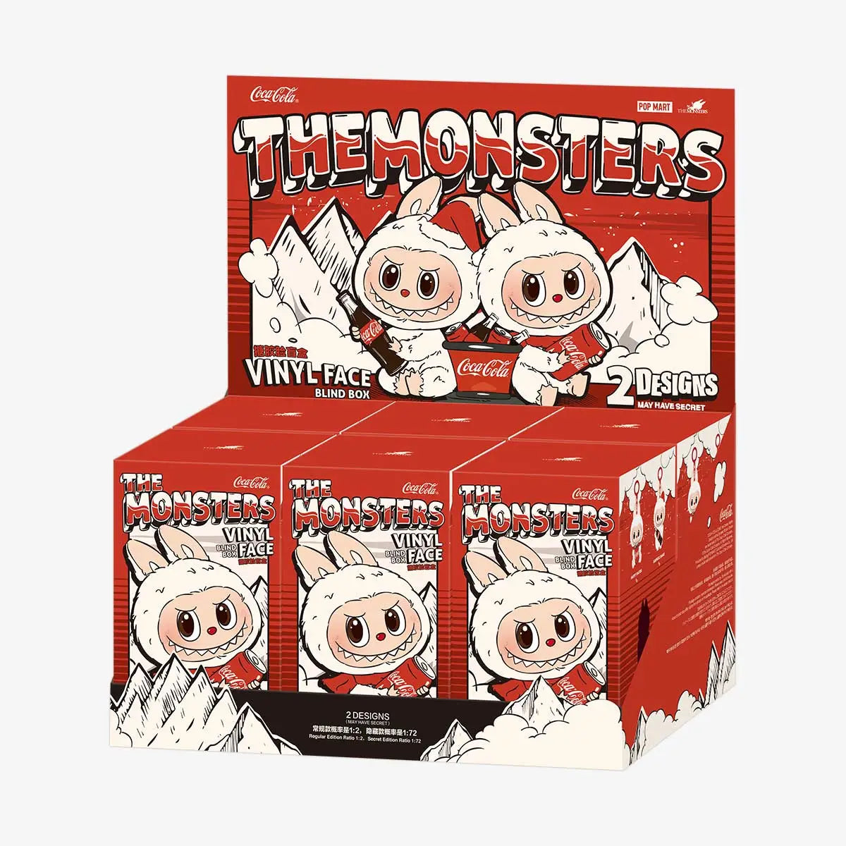 The Monsters Labubu - COCA-COLA SERIES-Vinyl Face Blind Box