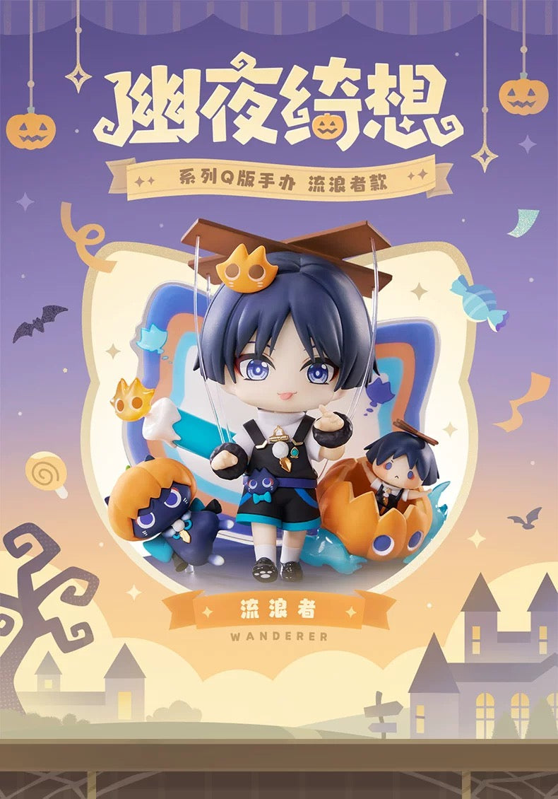 50% NON REFUNDABLE DEPOSIT - Genshin Impact "Twight Whimsy" Series Q-Version Figures Wanderer - January 2027