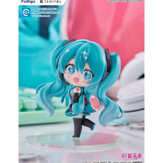 PREORDER - 50% NON REFUNDABLE deposit for Chibi Hatsune Miku Tenitol Figure from Furyu  - arrival August 2025