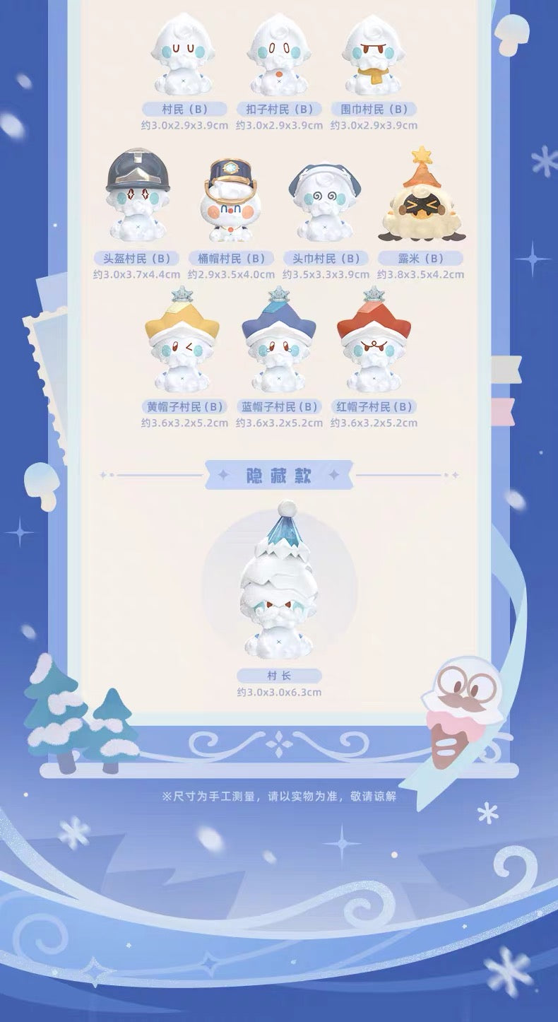 PREORDER - Genshin Impact Snezhnayan Jack Frost Series Mini Figurine Blind Box - April 2027