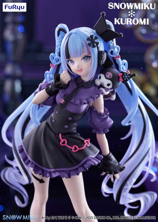 PREORDER - 50% NON REFUNDABLE deposit for Snow Miku x Kuromi - Trio-Try-iT Figure - Milk ver. - March 2026