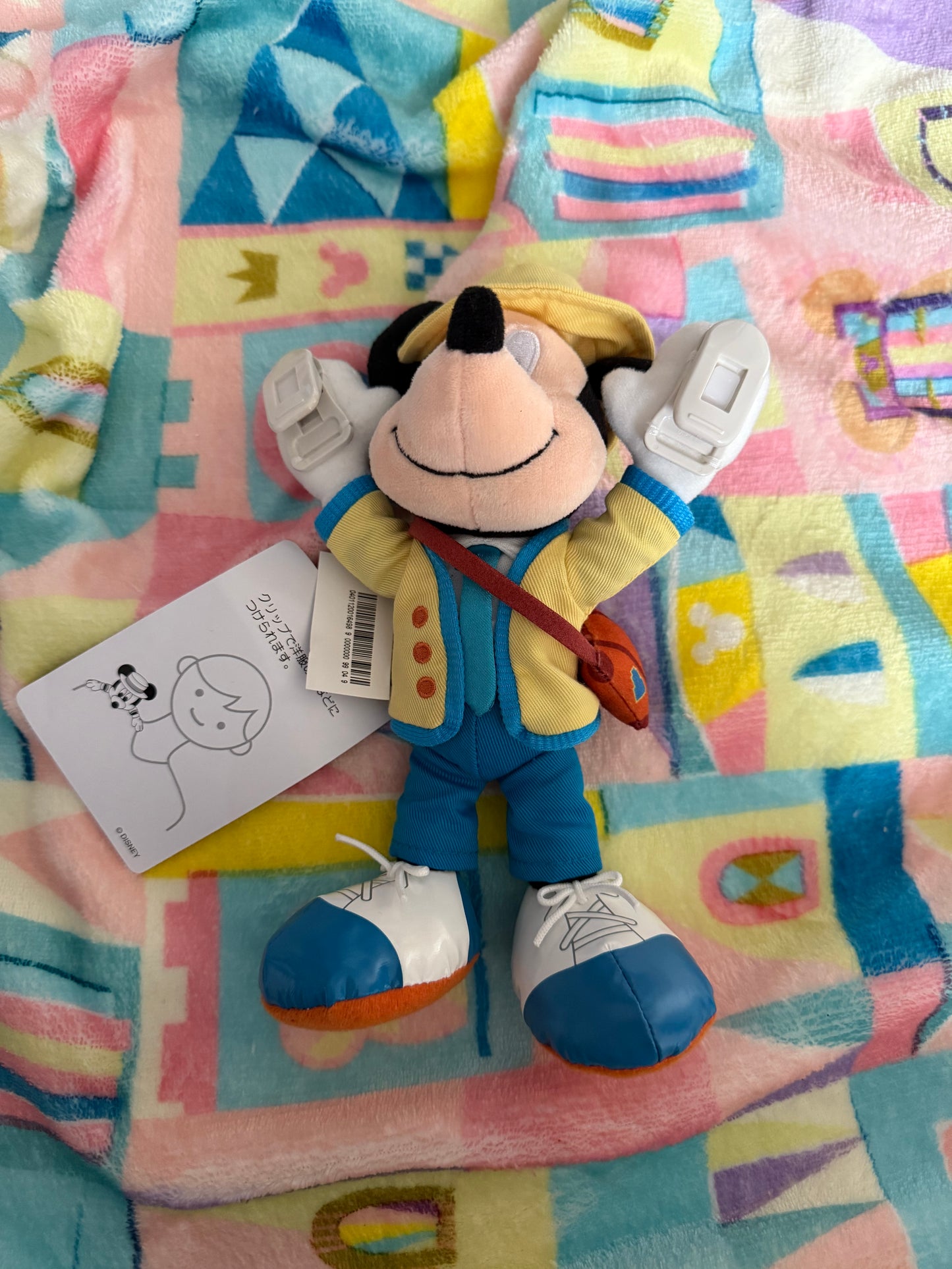 Tokyo Disney Vacation Package Mickey Mouse Shoulder Pal Plush