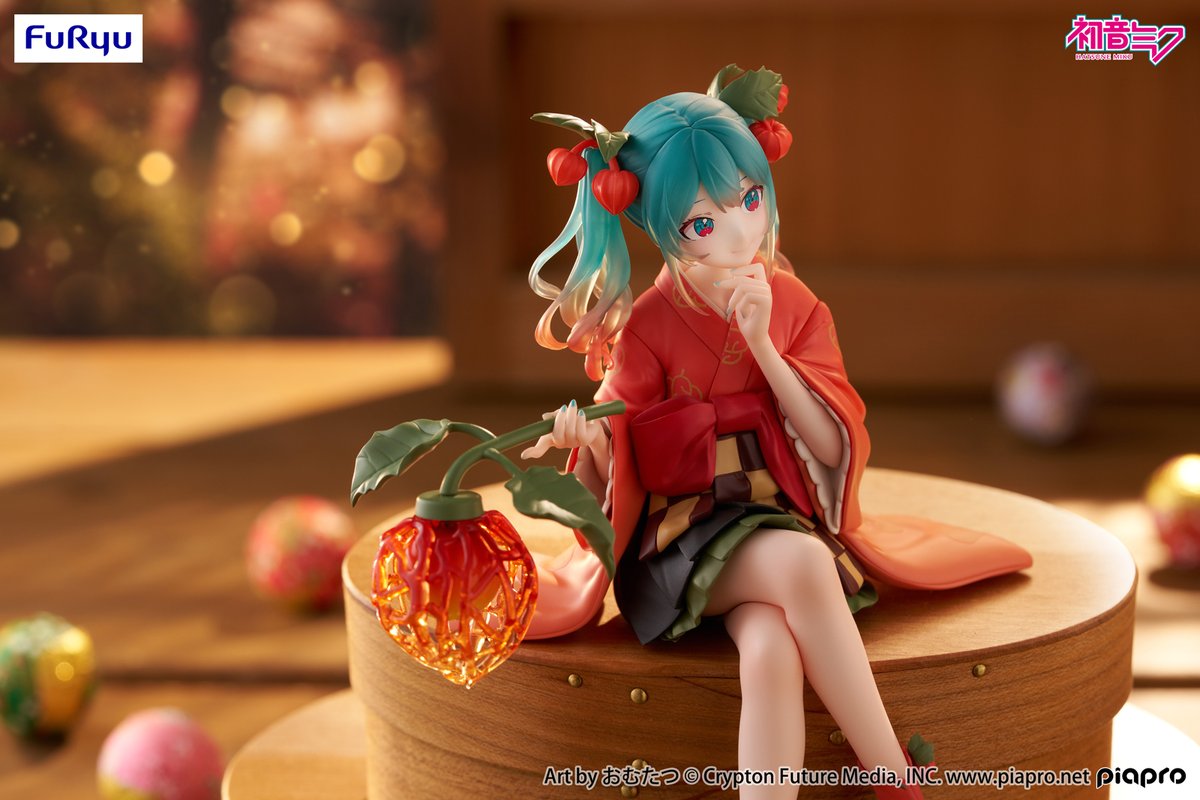 AVAILABLE ON  REQUEST - Flower Fairy Miku Omutatsu noodle topper figure 2025