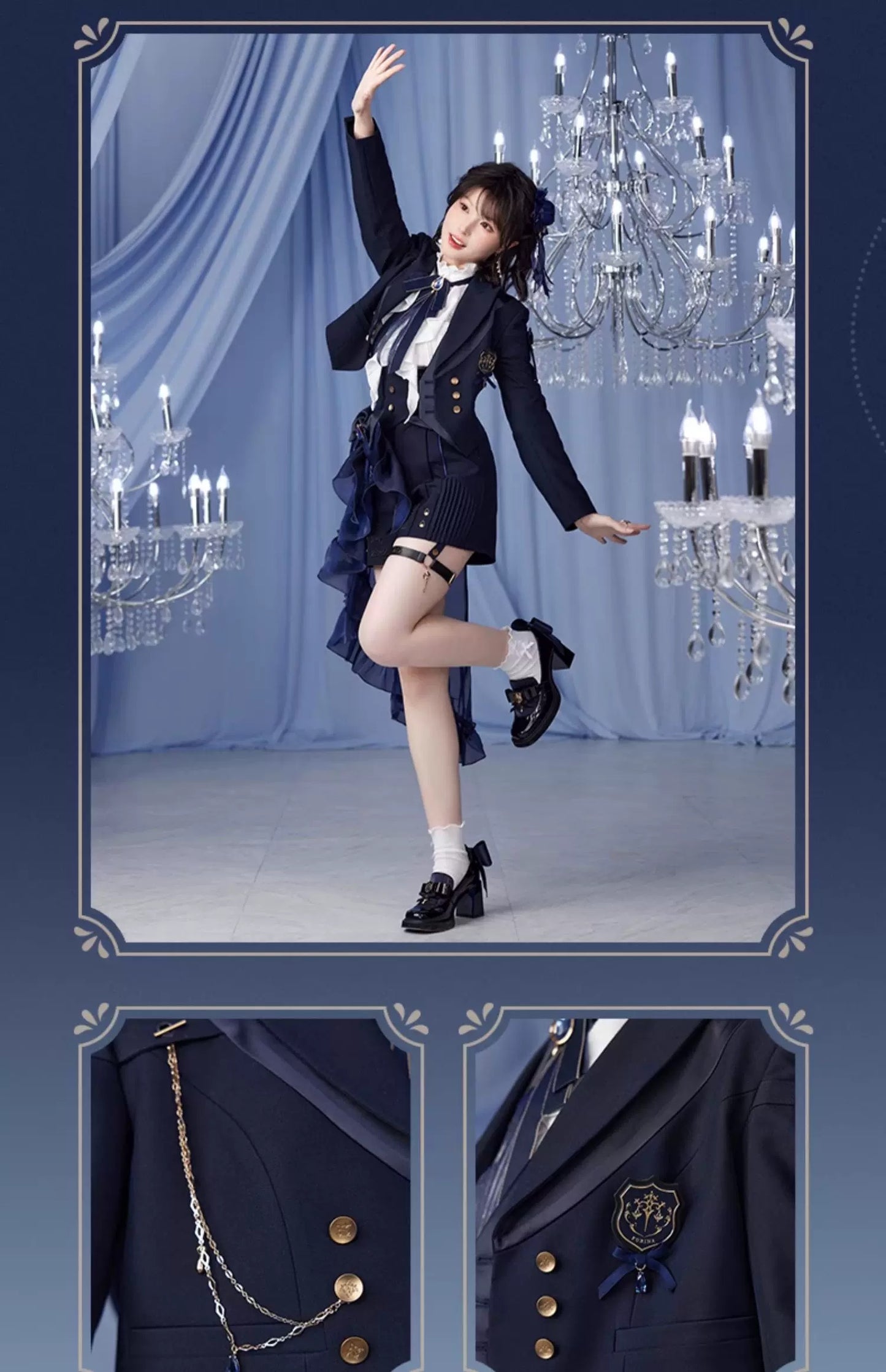 PREORDER - Genshin Impact Furina Themed Series Jacket - August 2025