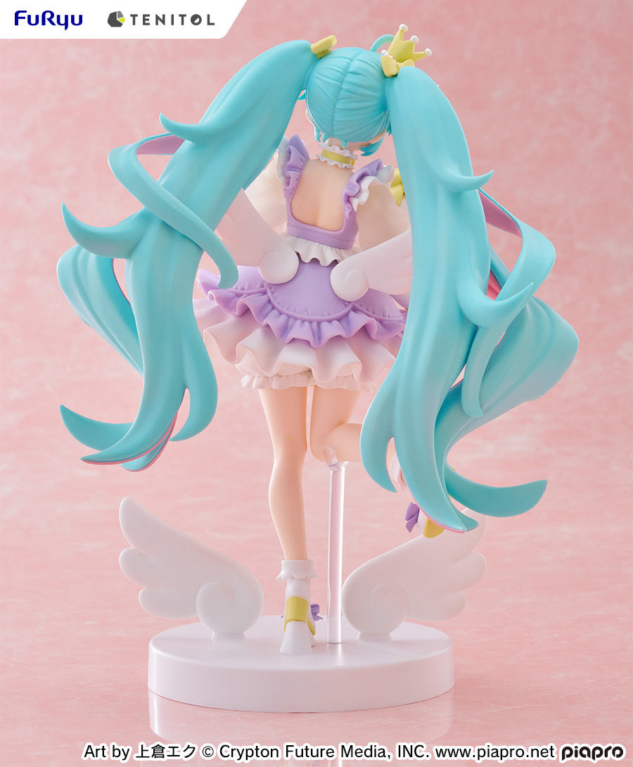 PREORDER - 50% NON REFUNDABLE deposit for Tenitol Hatsune Miku Yumekawa Princess Lavender Ver. figure from Furyu  - arrival December 2025