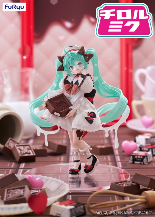 PREORDER - 50% NON REFUNDABLE deposit for Hatsune Miku x Tirol Chocolate - Trio-Try-iT Figure - Milk ver. - March 2026