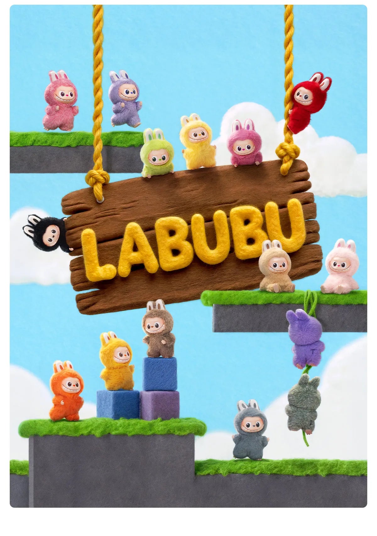 IN STOCK - Labubu The Monsters Pin for Love A-M Blind Box from Pop Mart