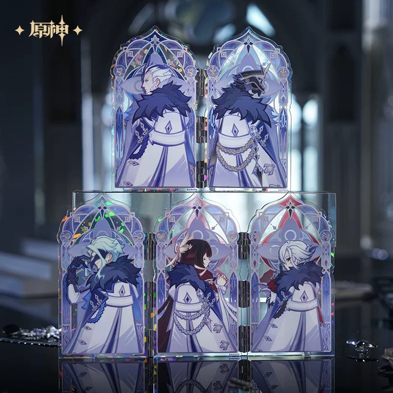 PREORDER - Genshin Impact Frost and Flame Merchandise Series Acrylic Stands Blind Box - April 2026