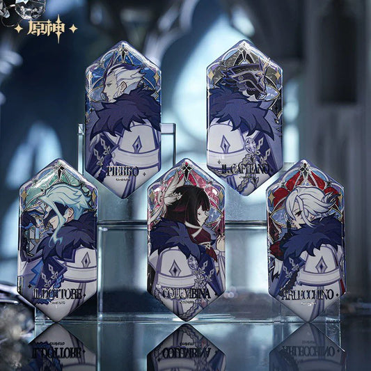 PREORDER - Genshin Impact Frost and Flame Merchandise Series Badges Blind Box  - April 2026