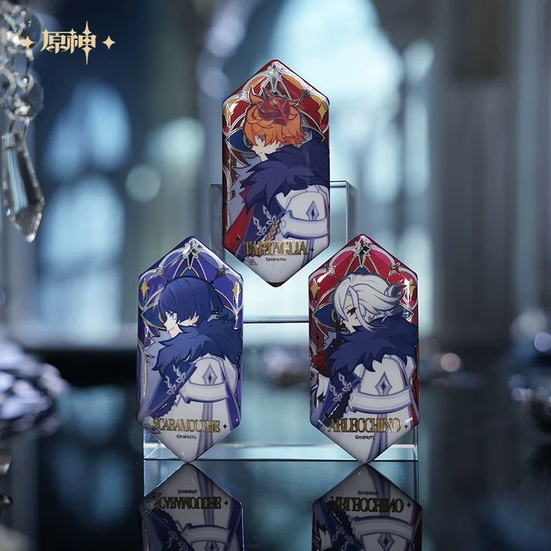 PREORDER - Genshin Impact Frost and Flame Merchandise Series Badges Blind Box - April 2026