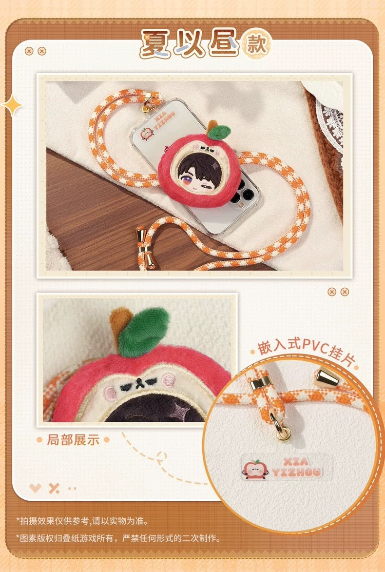 PREORDER - Love and Deepspace Velvet Heart Embrace Plush Smartphone Holder - dispatch December 2025