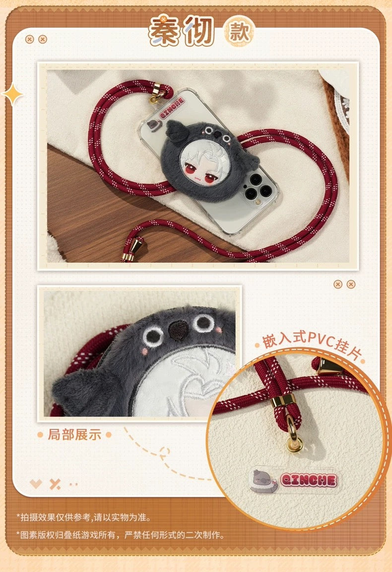 PREORDER - Love and Deepspace Velvet Heart Embrace Plush Smartphone Holder - dispatch December 2025