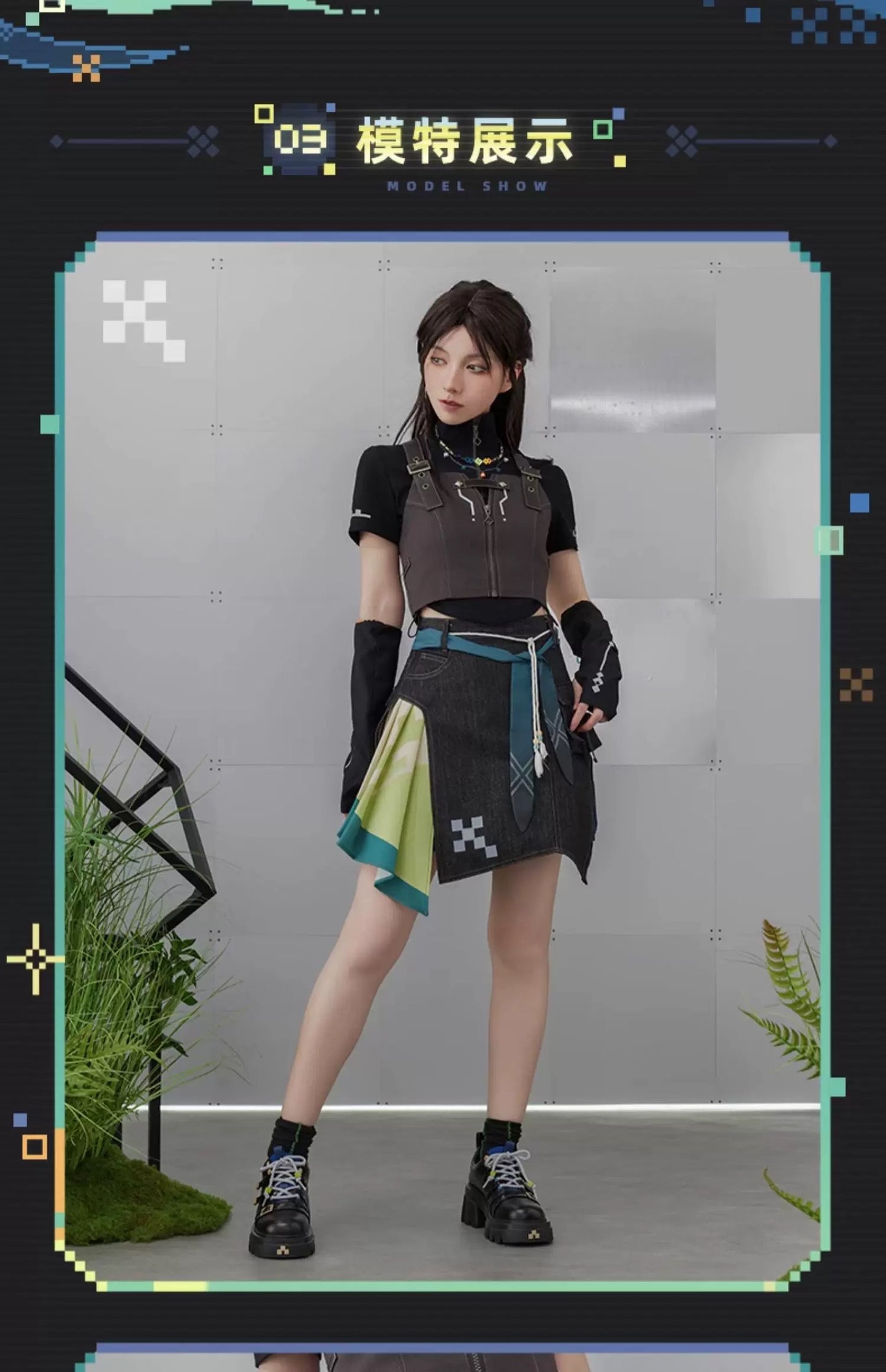 PREORDER - Genshin impact Kinich Skirt - September 2025