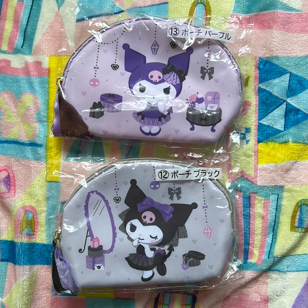 Kuromi Satin pouches
