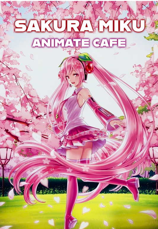 Sakura Miku Merch and Good Smile X Animate Cafe Trip!
