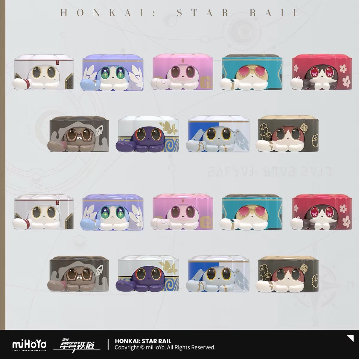 PREORDER - Honkai Cat figure Blind Bags Volume 2 - October 2026