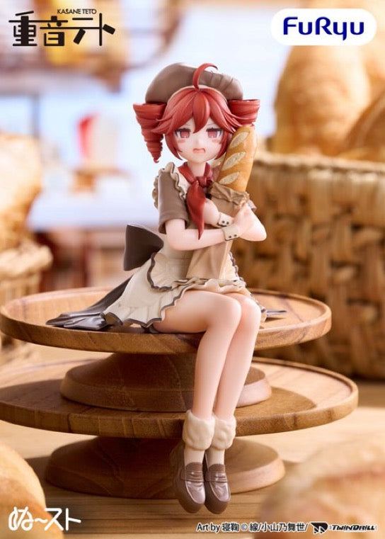 PREORDER - 50% NON REFUNDABLE deposit for Kasane Teto - Noodle Stopper Figure - Bakery - April 2027