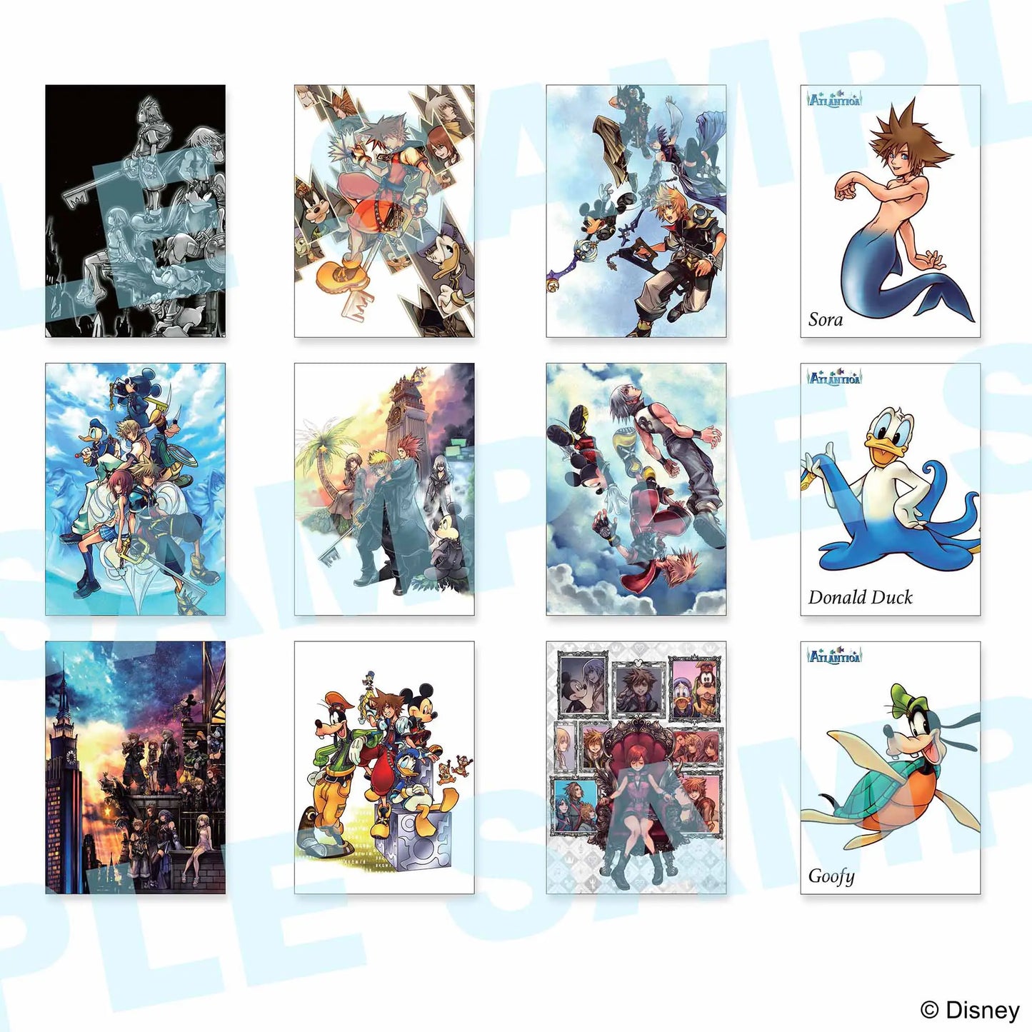 PREORDER - Kingdom Hearts: Art Museum trading cards - January 2027