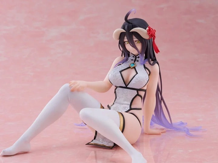 PREORDER - 50% NON REFUNDABLE deposit for Overlord - Albedo - Desktop Cute - China Dress ver Figure - arrival November 2024