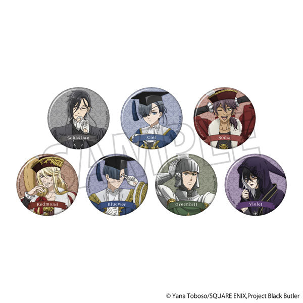 Black Butler: Public School Arc Chara Badge Collection blind packs