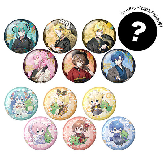 New Year 2023 Hatsune Miku Vocaloid Badges