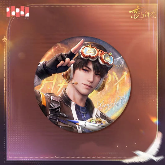 PREORDER - Love and Deepspace Caleb Birthday 2026 Merchandise - including badges, acrylic stand and more - January 2027