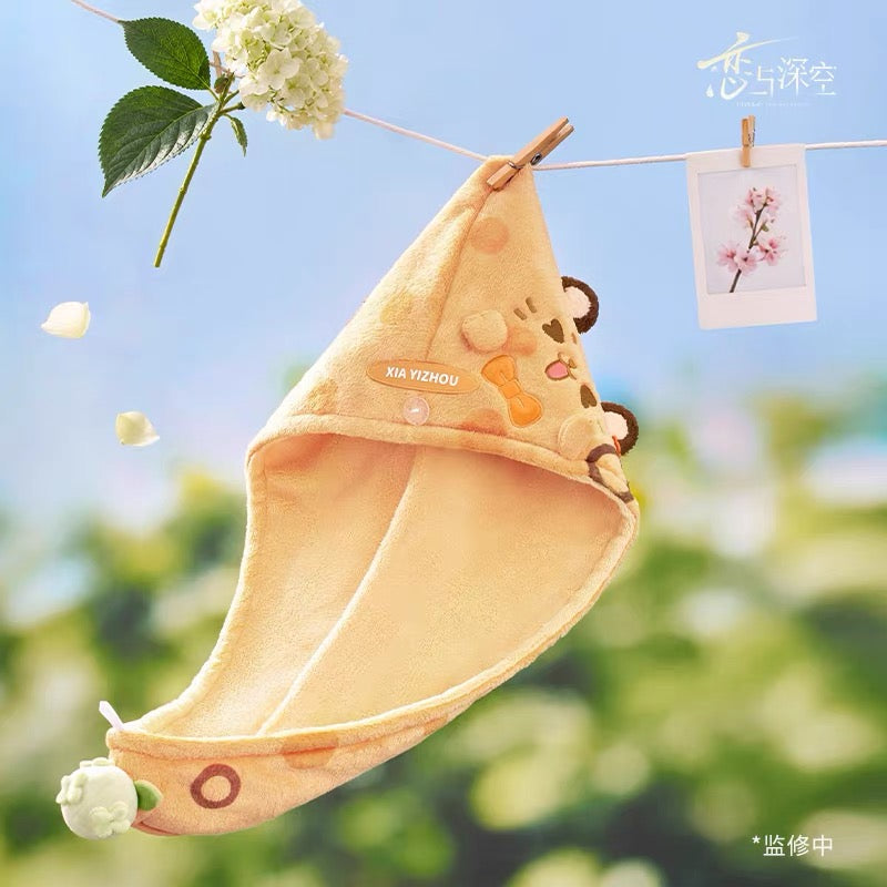 PREORDER Love and Deepspace CN × AMORTALS plush Hair Drying Cap   - dispatch April 2027