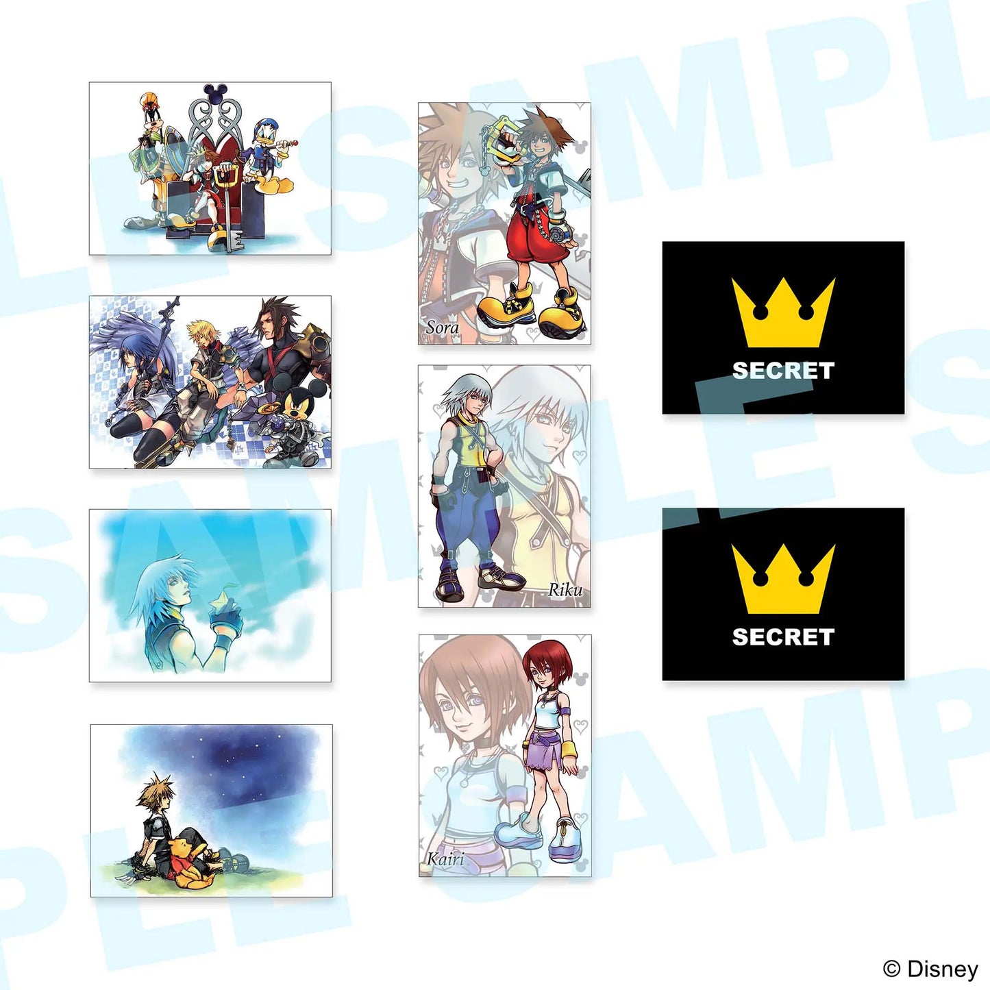 PREORDER - Kingdom Hearts: Art Museum trading cards - January 2027