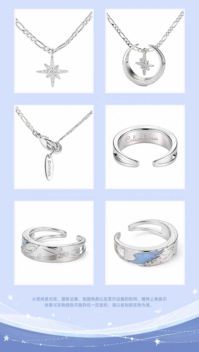 PREORDER - Genshin Impact Columbina Fashion series Ring and necklace set - February 2027