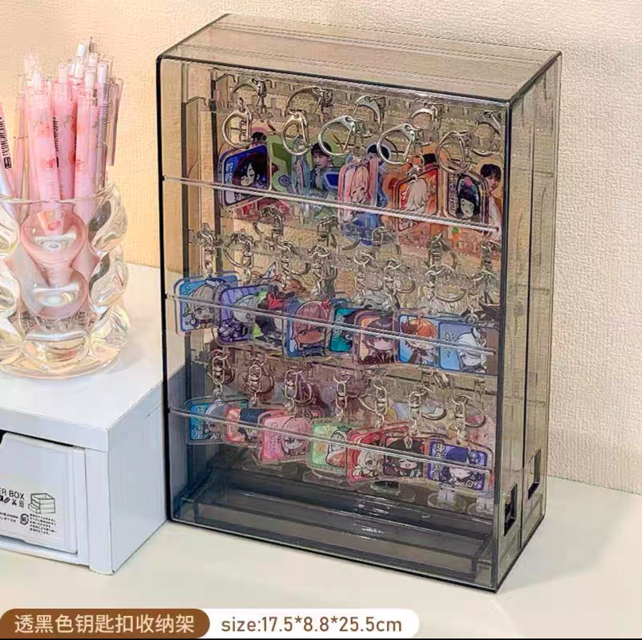 PREORDER - Keychain and Straps Acrylic Display Box - Dispatch March 2025