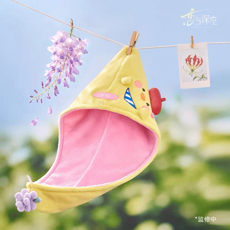 PREORDER Love and Deepspace CN × AMORTALS plush Hair Drying Cap   - dispatch April 2027
