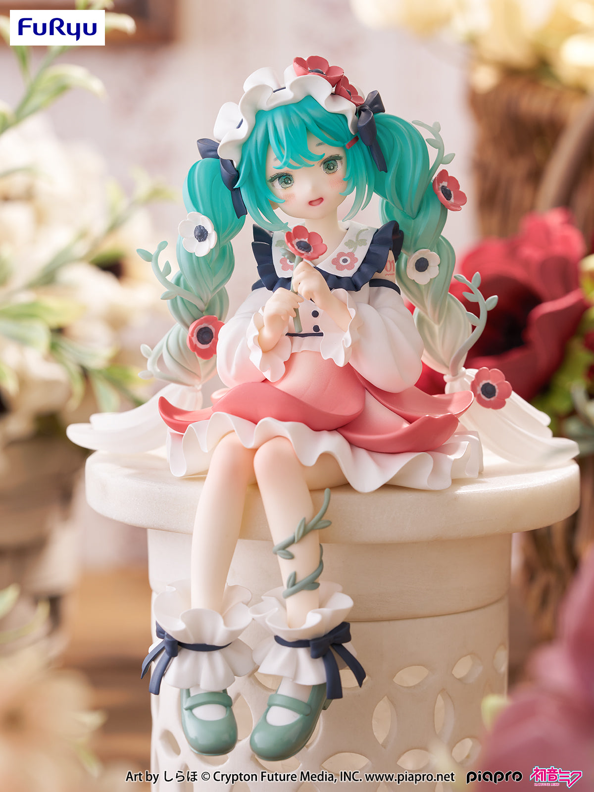 PREORDER - 50% NON REFUNDABLE deposit for Vocaloid - Hatsune Miku - Flower Fairy - Noodle Stopper Figure - Anemone  -  arrival July 2025