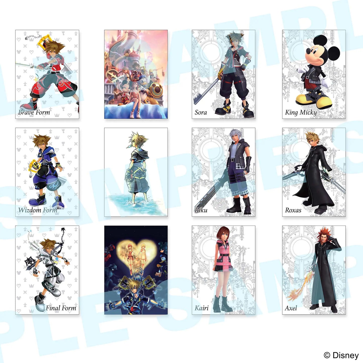 PREORDER - Kingdom Hearts: Art Museum trading cards - January 2027