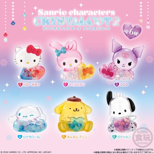 PREORDER - Sanrio Crystal Cot Volume 2 Figures - December 2024