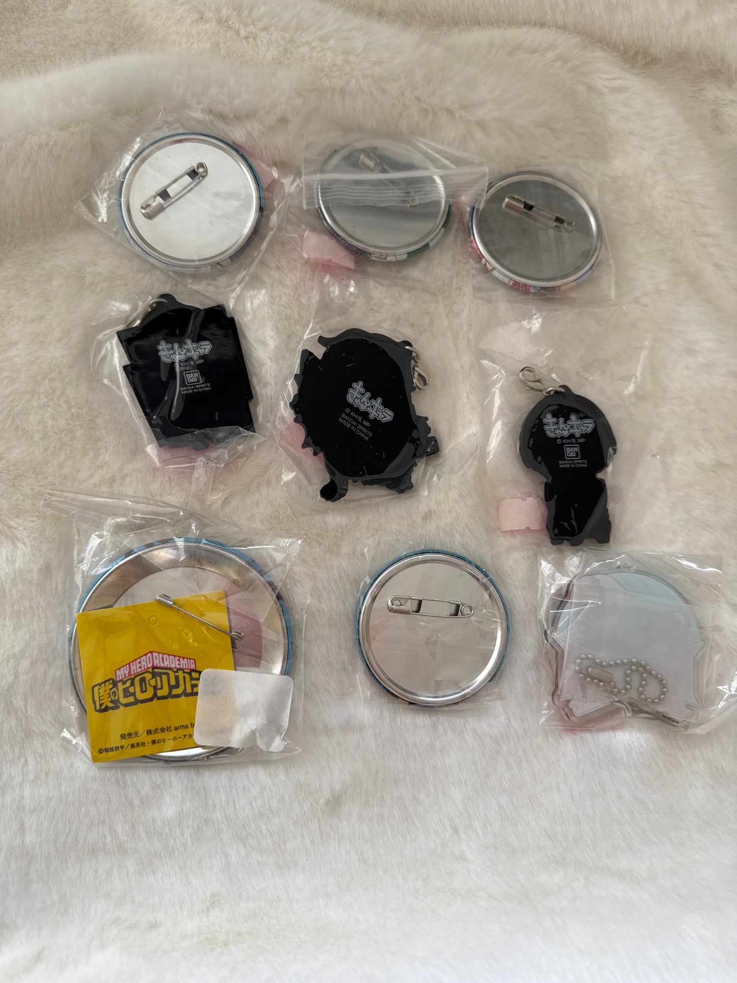 SALE - My Hero Academia Todoroki Strap and Badge Bundle